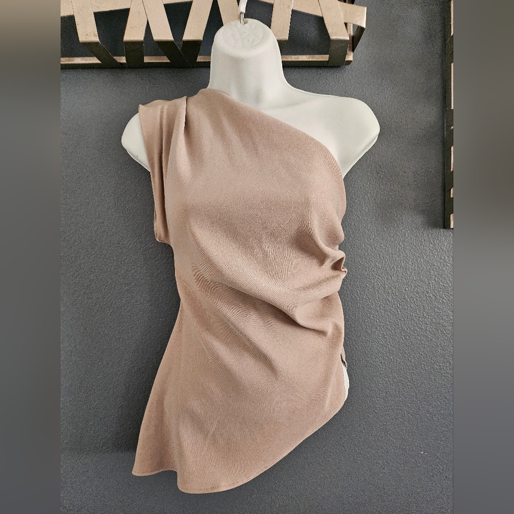 Zara one shoulder top size S